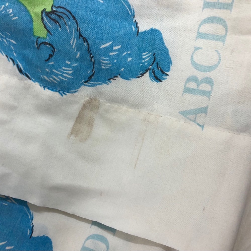 Vintage 80's Sesame Street Muppets J.P. Stevens & Co., Inc. Pillowcase - Picture 4 of 5